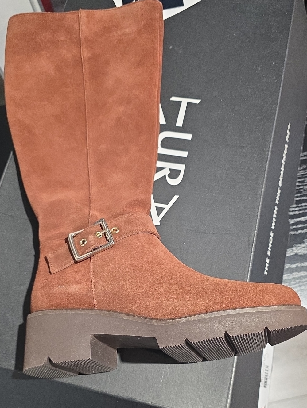 Naturalizer Brown Tall Boots